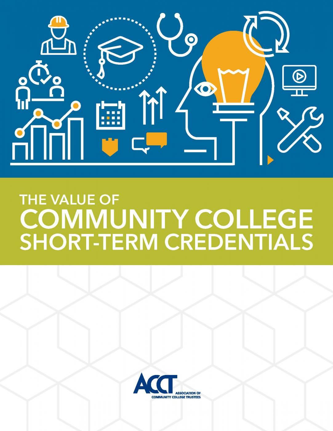 The Value of Community College Short-Term Credentials
