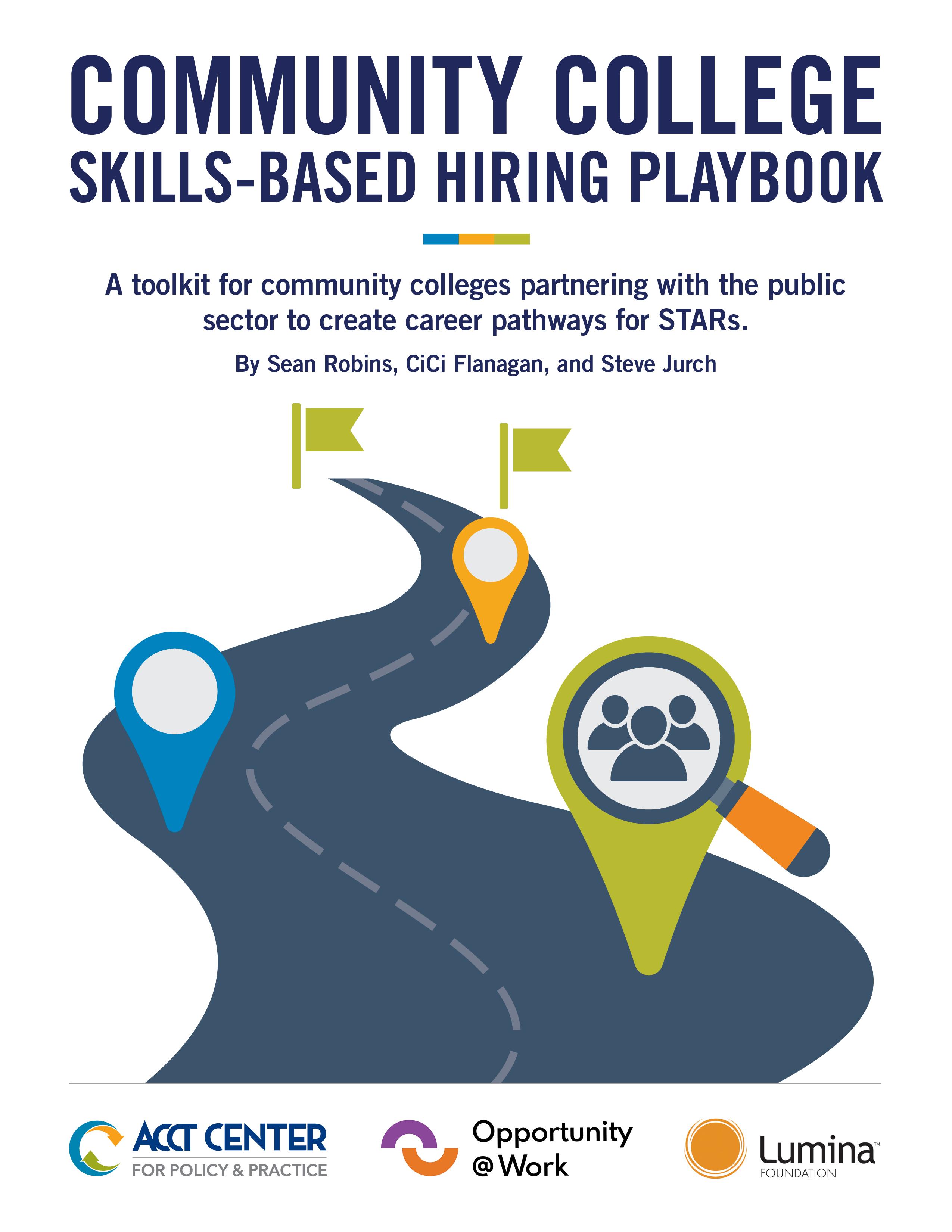 Community College Skills-Based Hiring Playbook Cover